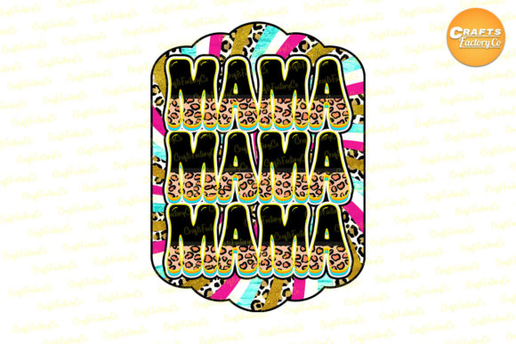 Download Mama Leopard Retro Vintage Sublimation - Premium Resources