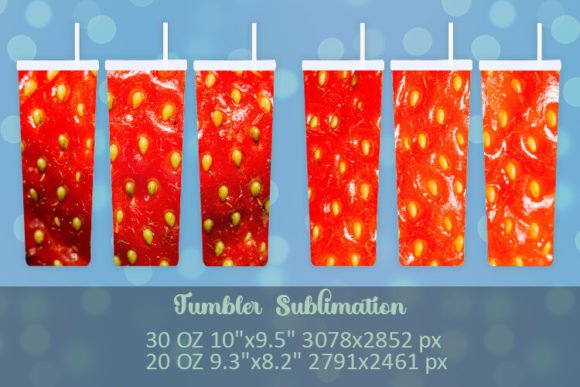 Download Red Strawberry Macro Photo Tumblers - Macro Collection