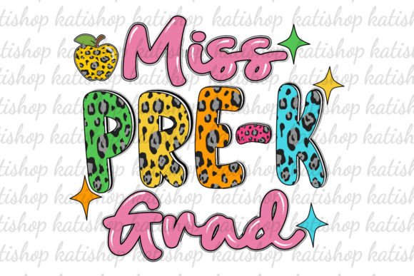 Download Miss Pre-K Grad Leopard Png Sublimation - Leopard png sublimation Collection