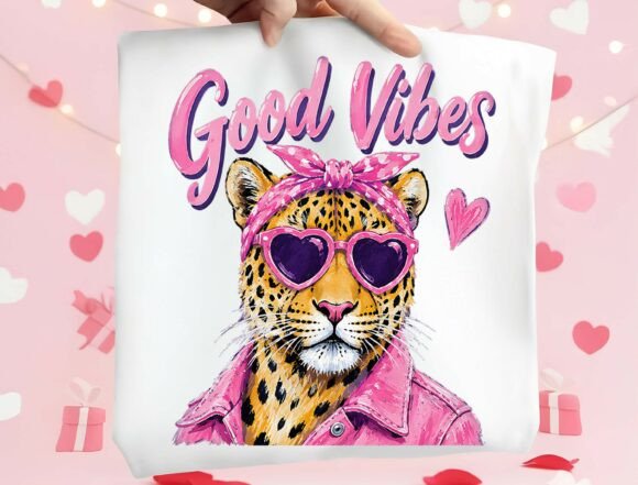 Download Good Vibes Leopard PNG - Leopard png Collection