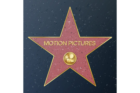 Download Hollywood Walk of Fame. Vector Star - Fame Collection