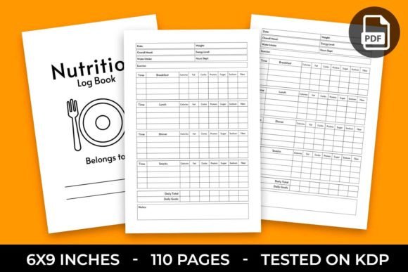 Download Nutrition Log Book &amp; Macro Tracker - Macro Collection