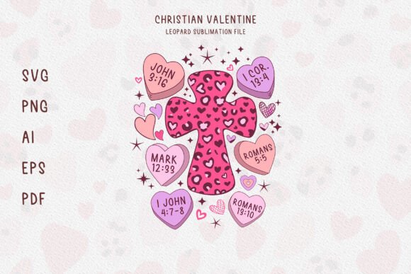 Download Christian Pink Valentine Leopard PNG - Leopard png Collection