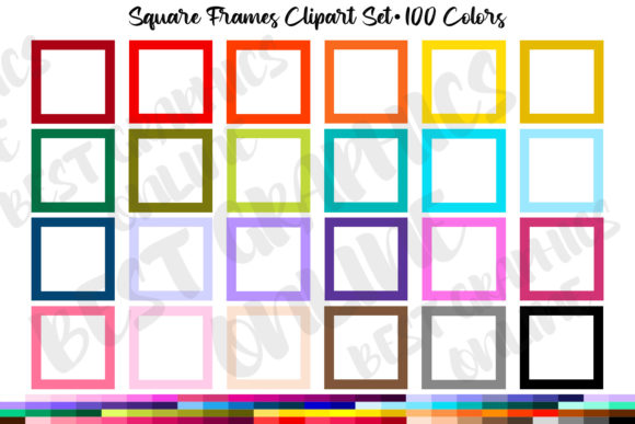 Download Square Frames Clipart Digital Fame Image - Fame Collection
