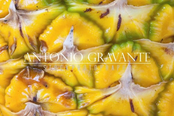 Download Macro Textured Background of Pineapple - Macro Collection