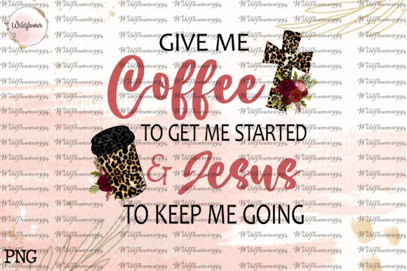 Download Give Me Coffee &amp; Jesus Leopard PNG - Leopard png Collection